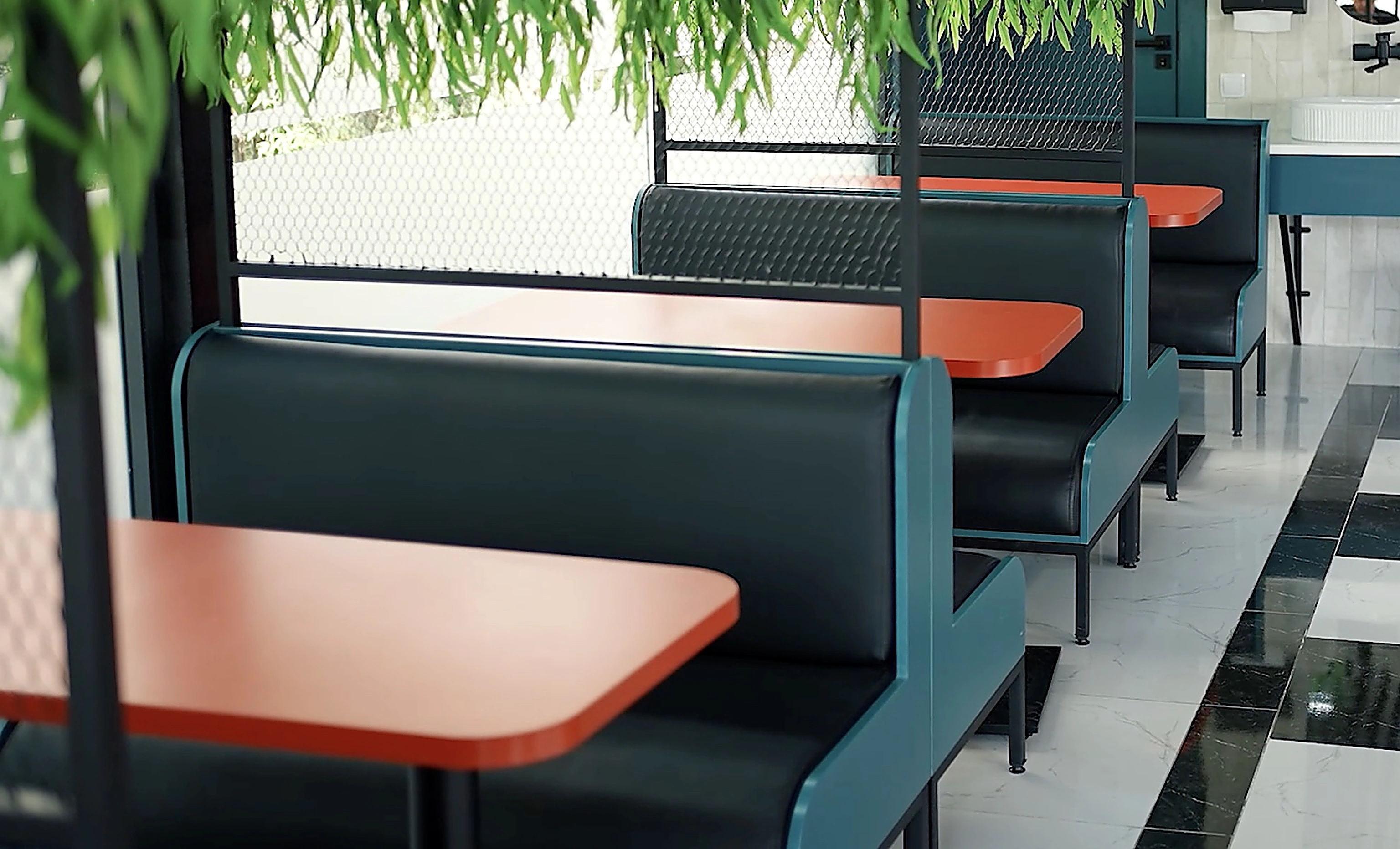 UNITED BURGER — современный мебель для fast food ресторана