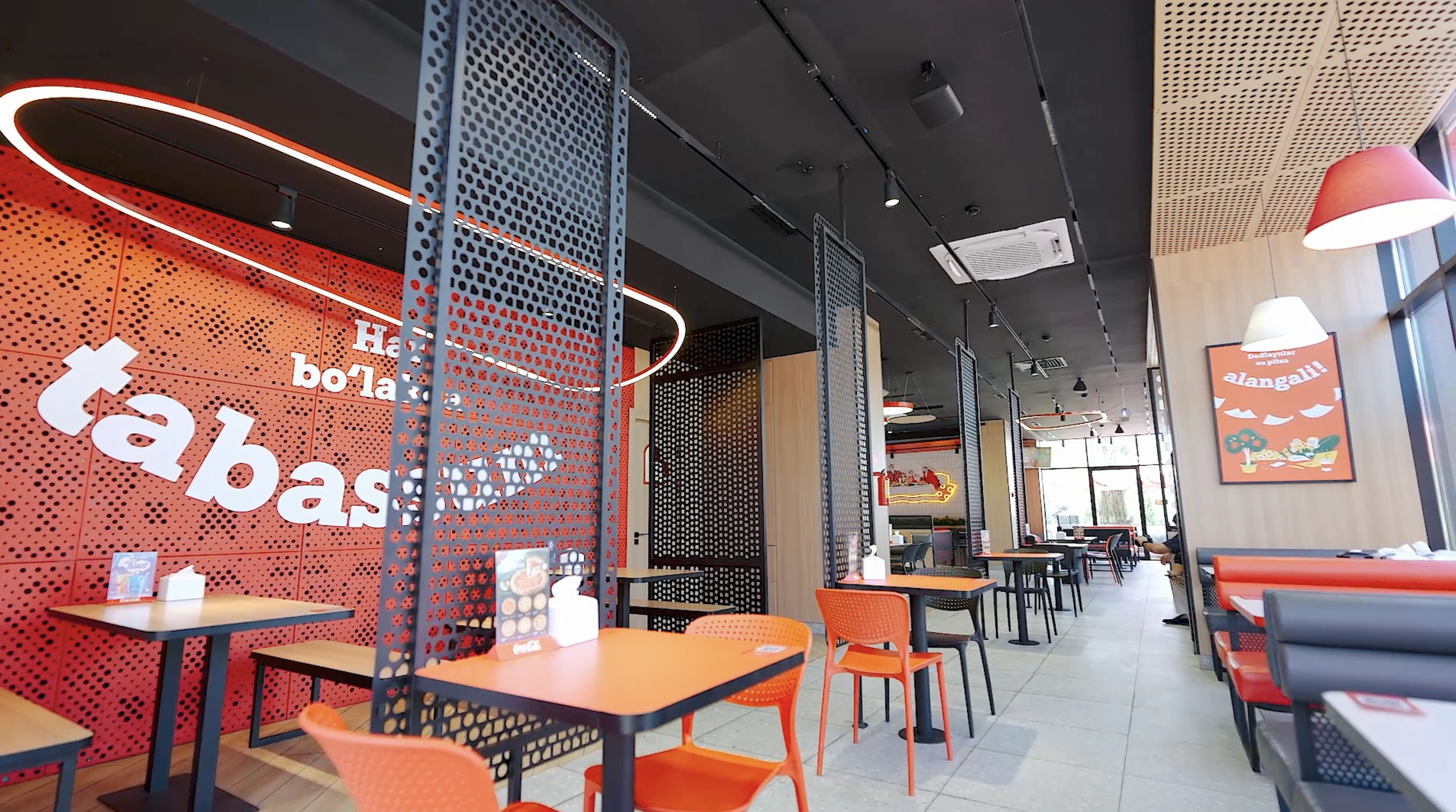 Bellissimo Pizza – Tashkent City filiali loyihasi