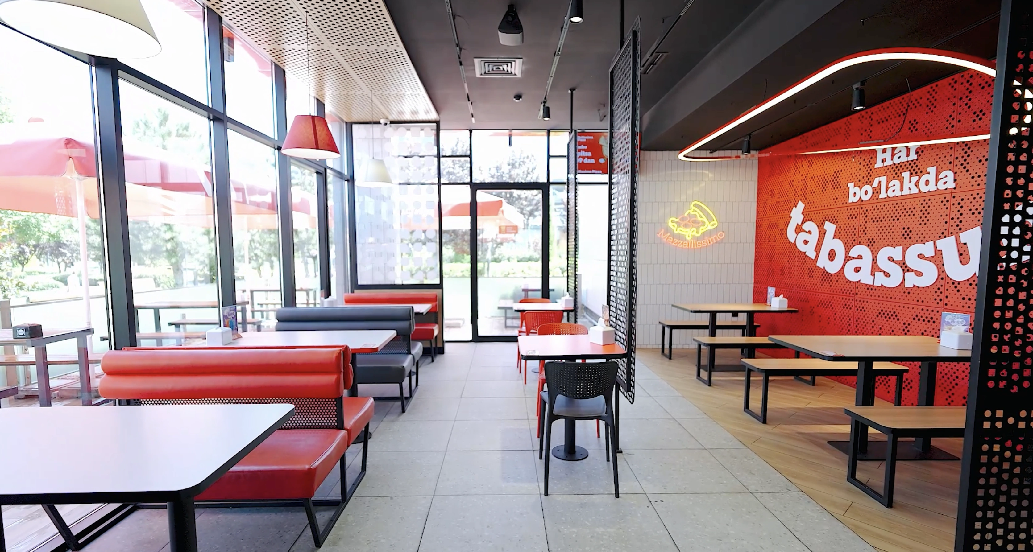 Bellissimo Pizza – Tashkent City filiali loyihasi